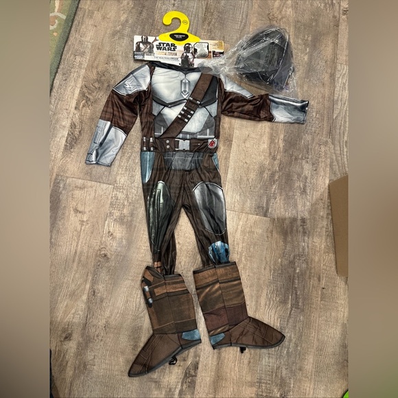 NEW Star Wars Child The Mandalorian Halloween Costume Small 5-6 - Picture 5 of 6